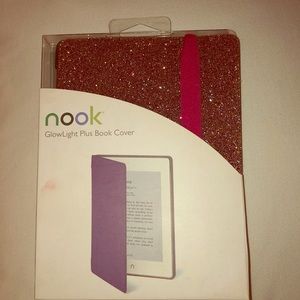 BRAND NEW Nook Glow light plus Book cover case